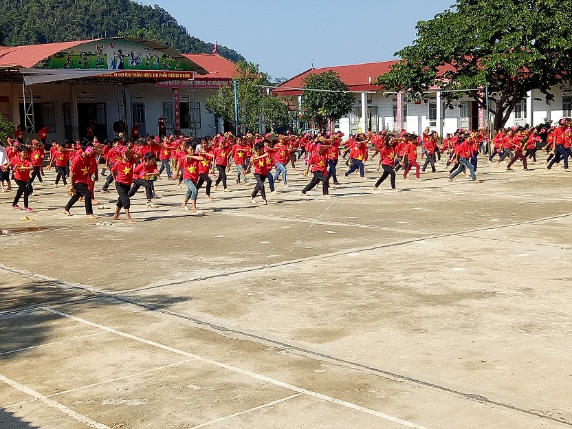 HOẠT ĐỘNG CỦA HỌC SINH TRƯỜNG PTDTBT TIỂU HỌC NONG U