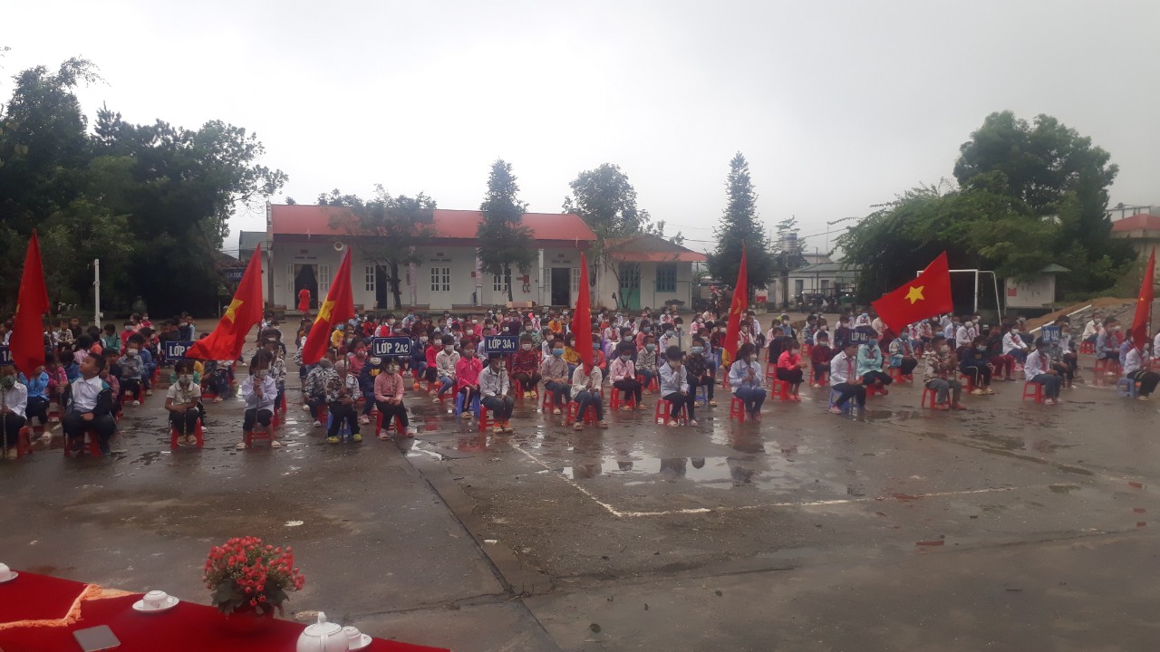 LỄ KHAI GIẢNG ĐẶC BIỆT CHO NĂM HỌC MỚI ĐẶC BIỆT  NĂM HỌC 2021 – 2022